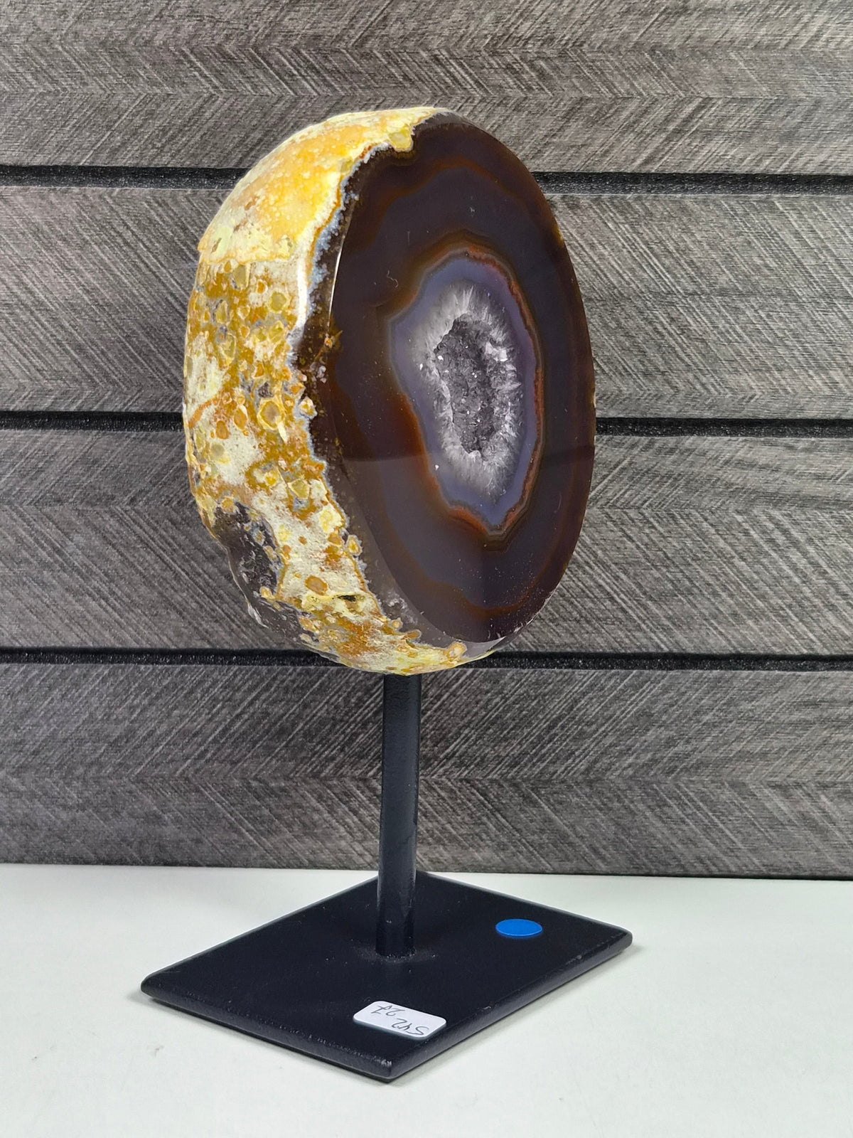 Agaat Geode op Standaard 542 gram