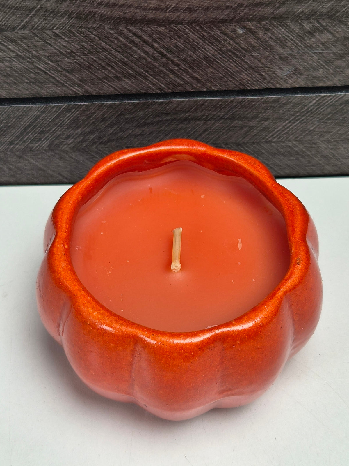 Pompoen Geurkaars Pumpkin Spice Oranje