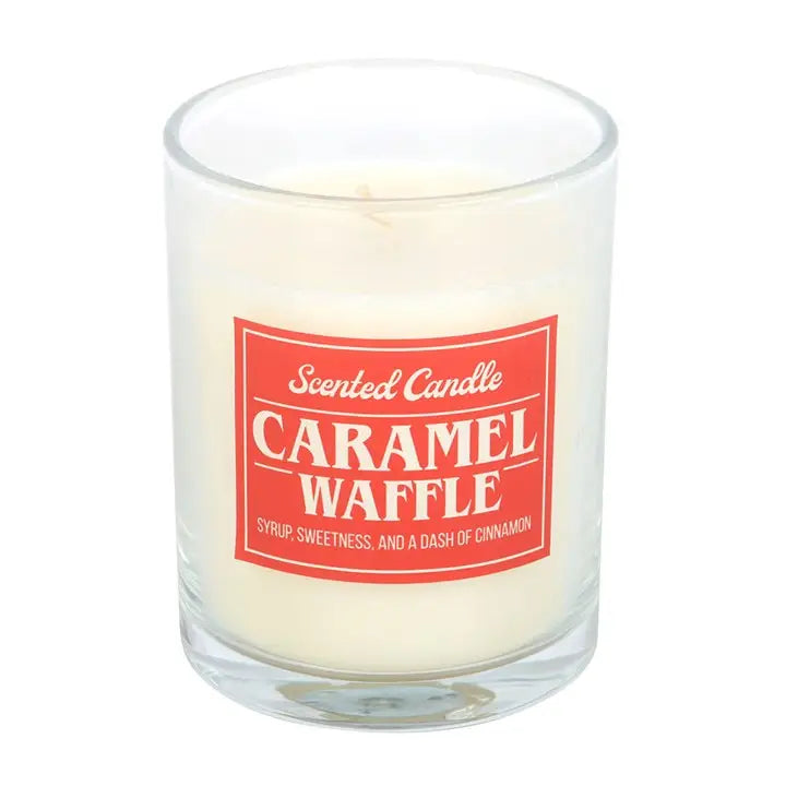 Geurkaars Karamel Wafel