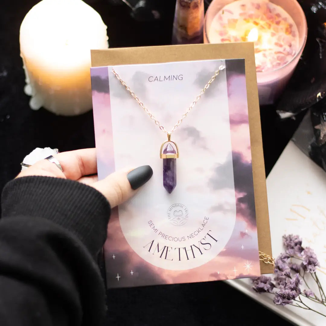 Dream Amethist Ketting met Wenskaart