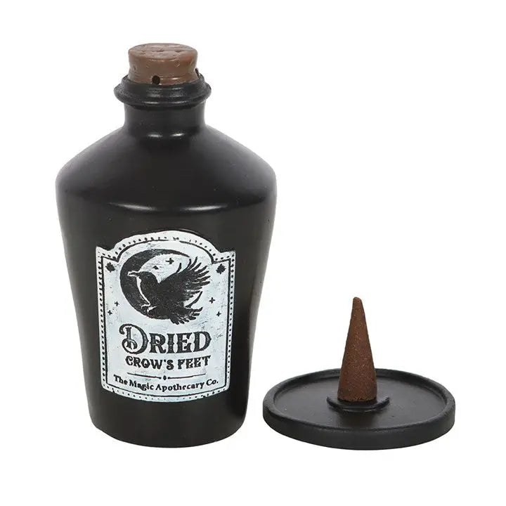 Dried Crow's Feet Fles Wierookhouder