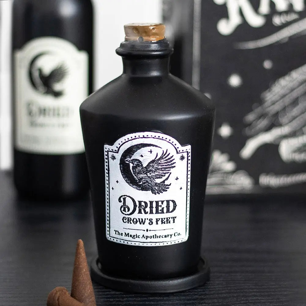 Dried Crow's Feet Fles Wierookhouder