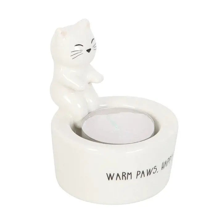 Waxinelichthouder Warm Paws. Happy heart.