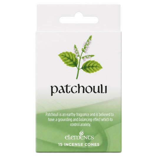 Elements Wierookkegels Patchouli