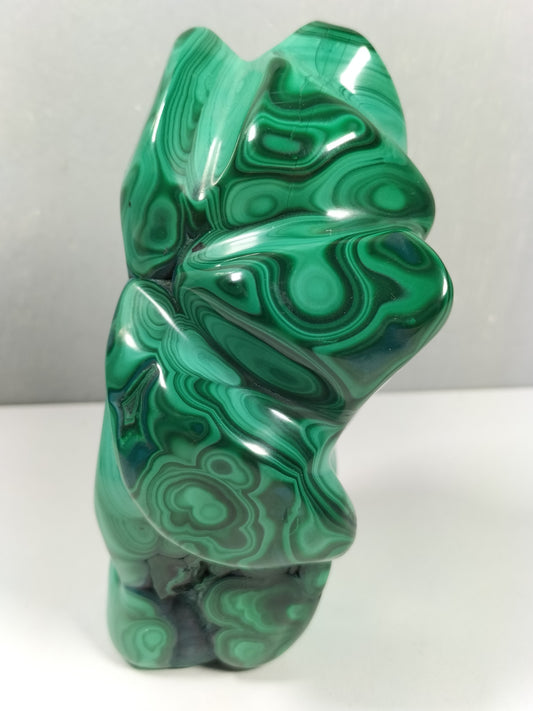 Malachiet sculptuur 628 gram