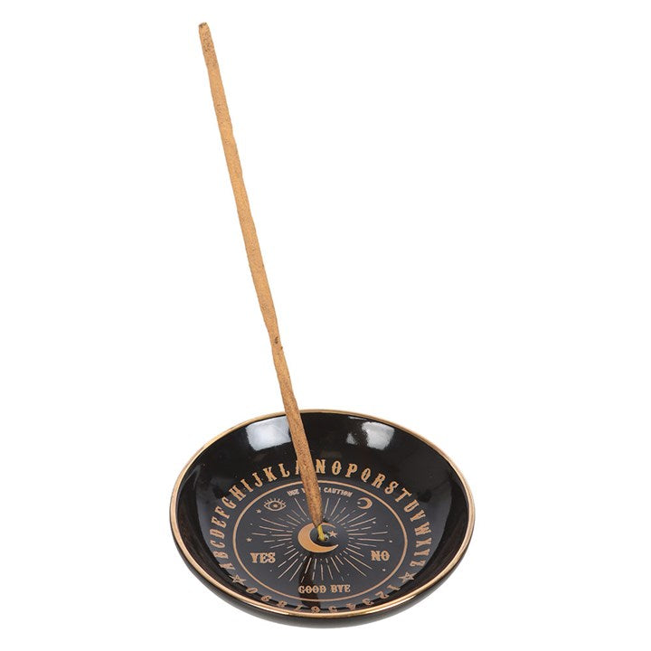 Talking Board Räucherstäbchenhalter Schwarz