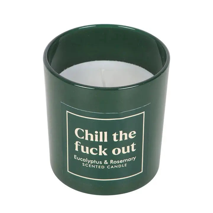 Chill-Out Geurkaars, Eucalyptus en Rozemarijn