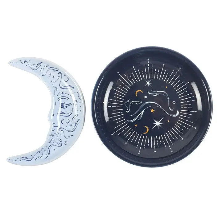 Blauwe Maan stapelbare Schalen set