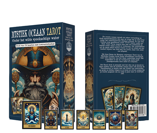 Mystiek oceaan Tarot (Onder het wilde spookachtige water, Nederlands)