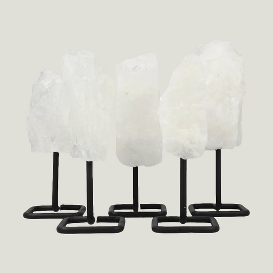 Ruwe Bergkristal op standaard