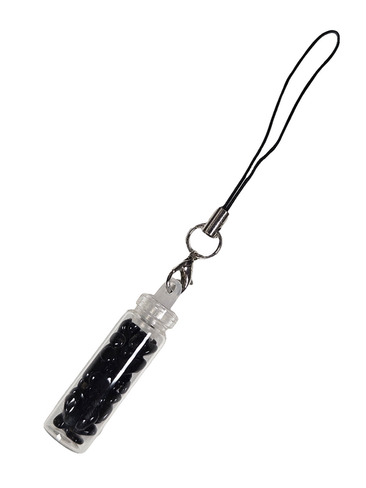 Geluksflesje Zwarte obsidiaan