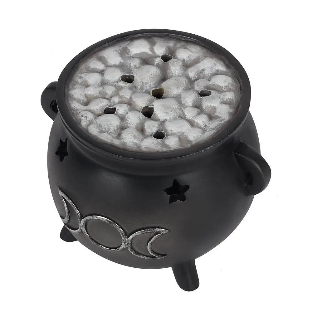 Cauldron Triple Moon Wierookhouder