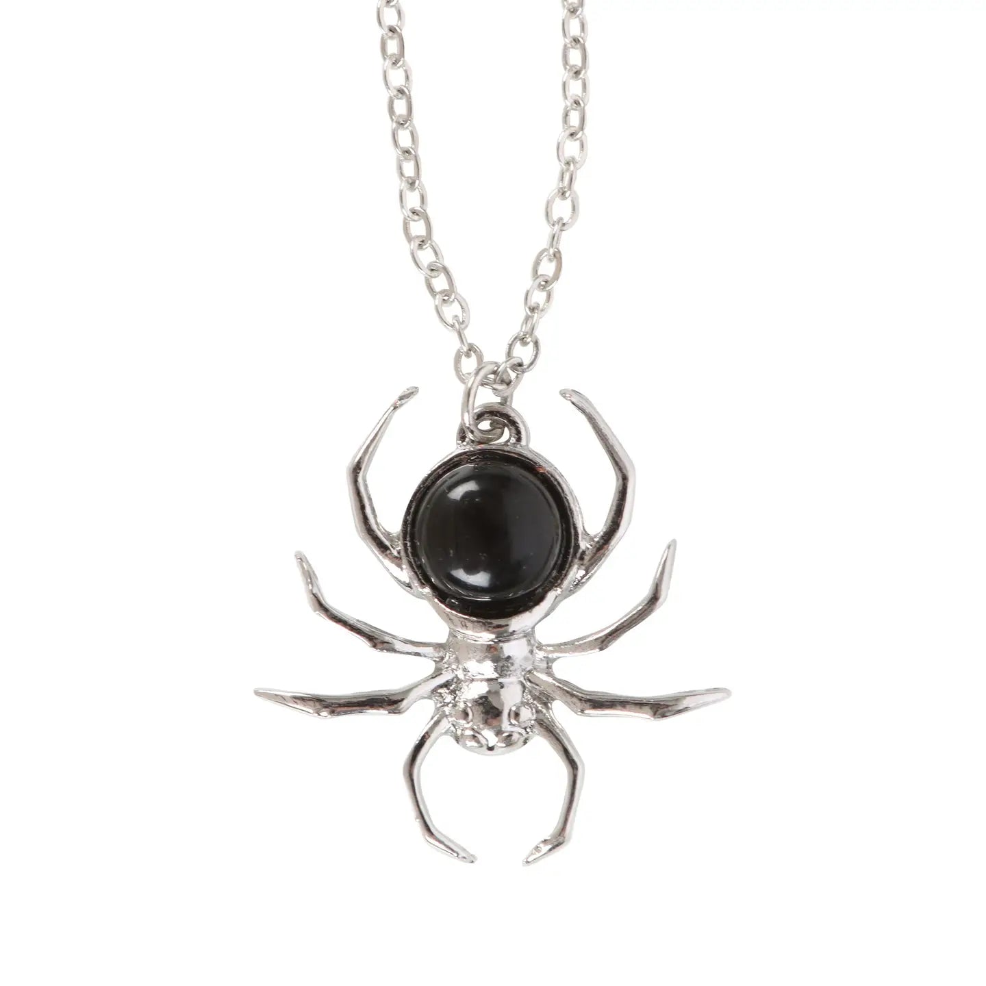 Obsidiaan Spin met Ketting