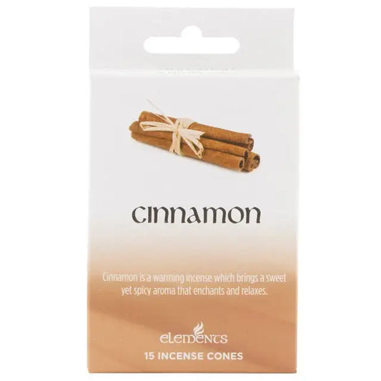 Elements Wierookkegels Kaneel