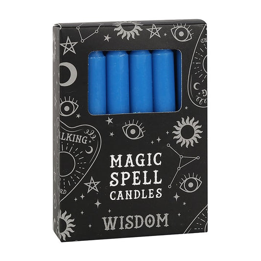 Spell Candles Wijsheid (donkerblauw)