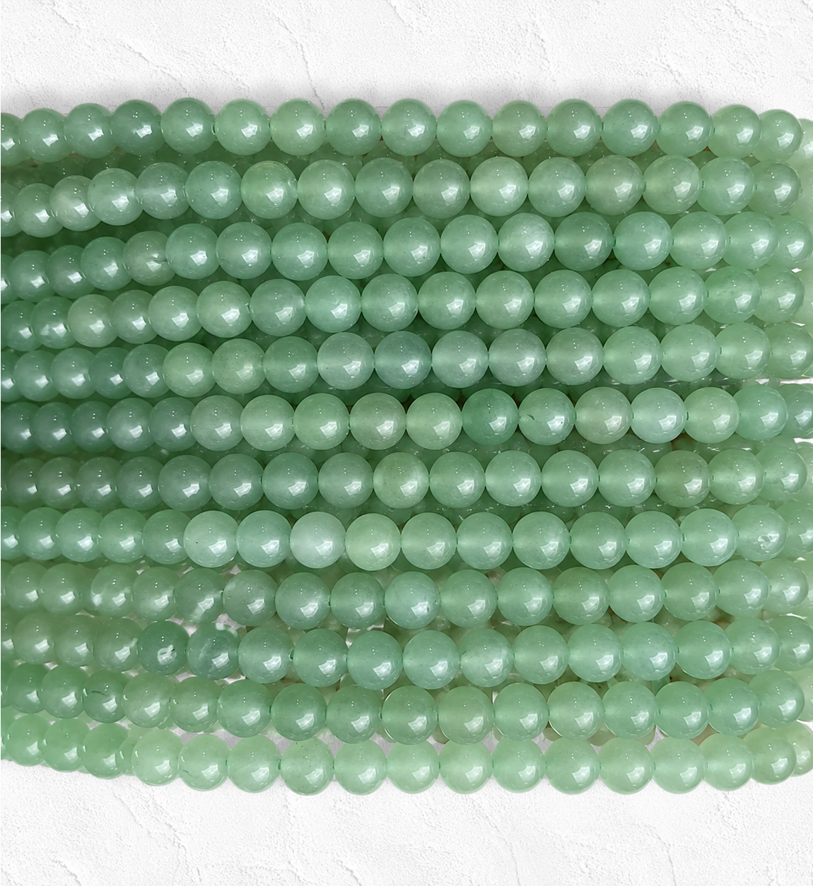 Groene Aventurijn Kralenstreng 8mm