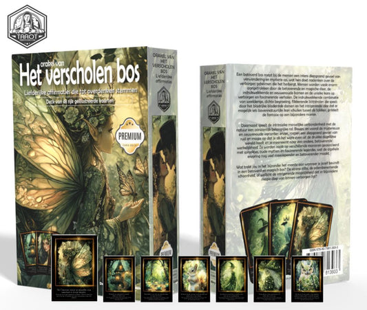 Orakel van het verscholen bos (Liefderijke affirmatiekaarten die tot overdenken stemmen, Nederlands)