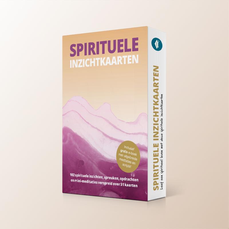 Spirituele Inzichtkaarten, 102 spirituele inzichten, spreuken, opdrachten en mini-meditaties (Inclusief GRATIS E-Boek)