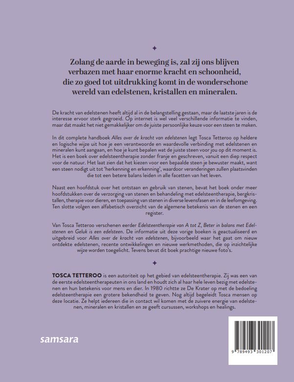 Alles über die Kraft der Edelsteine, Tosca Tetteroo