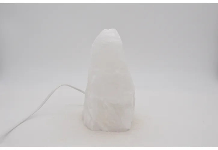 Bergkristal ruw lamp