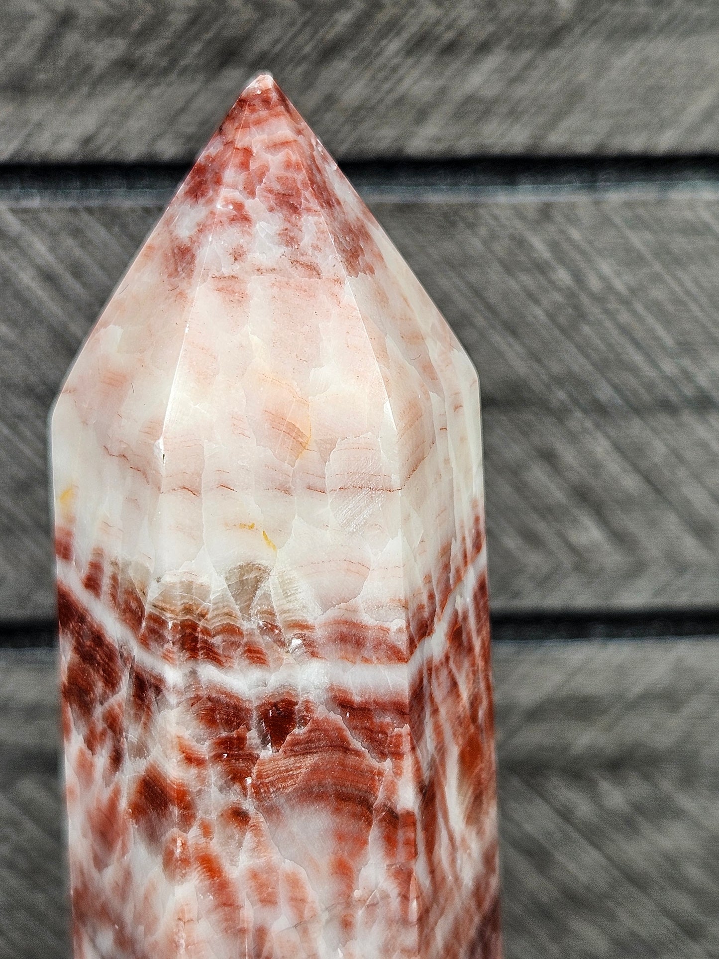 Porkstone (Rode Calciet) toren 226 gram