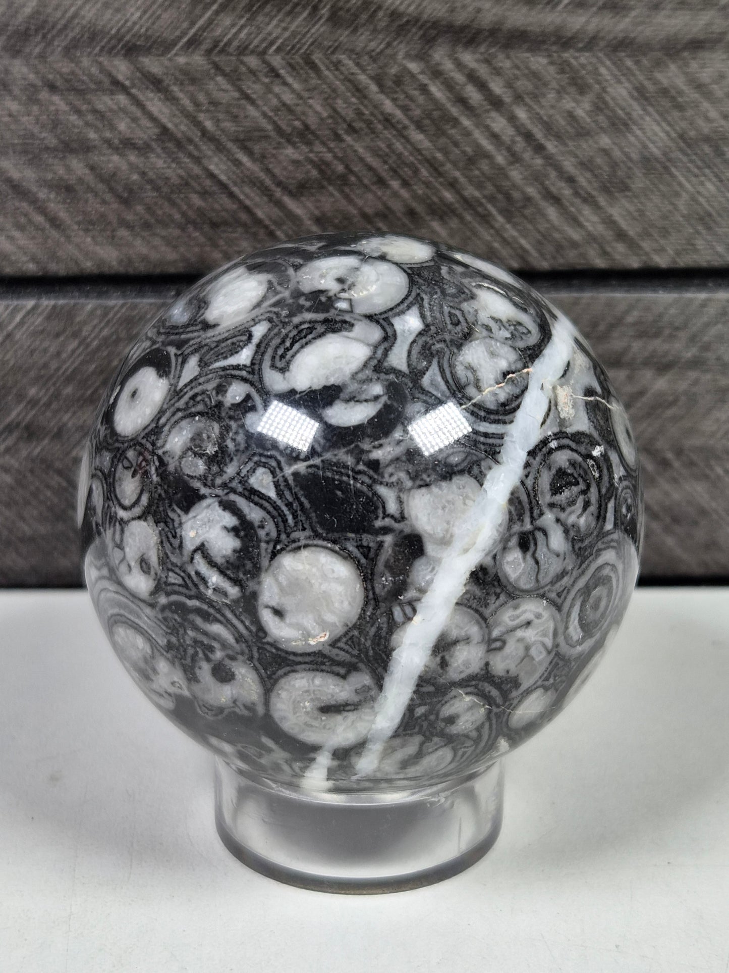 Fossiel Jaspis bol 270 gram