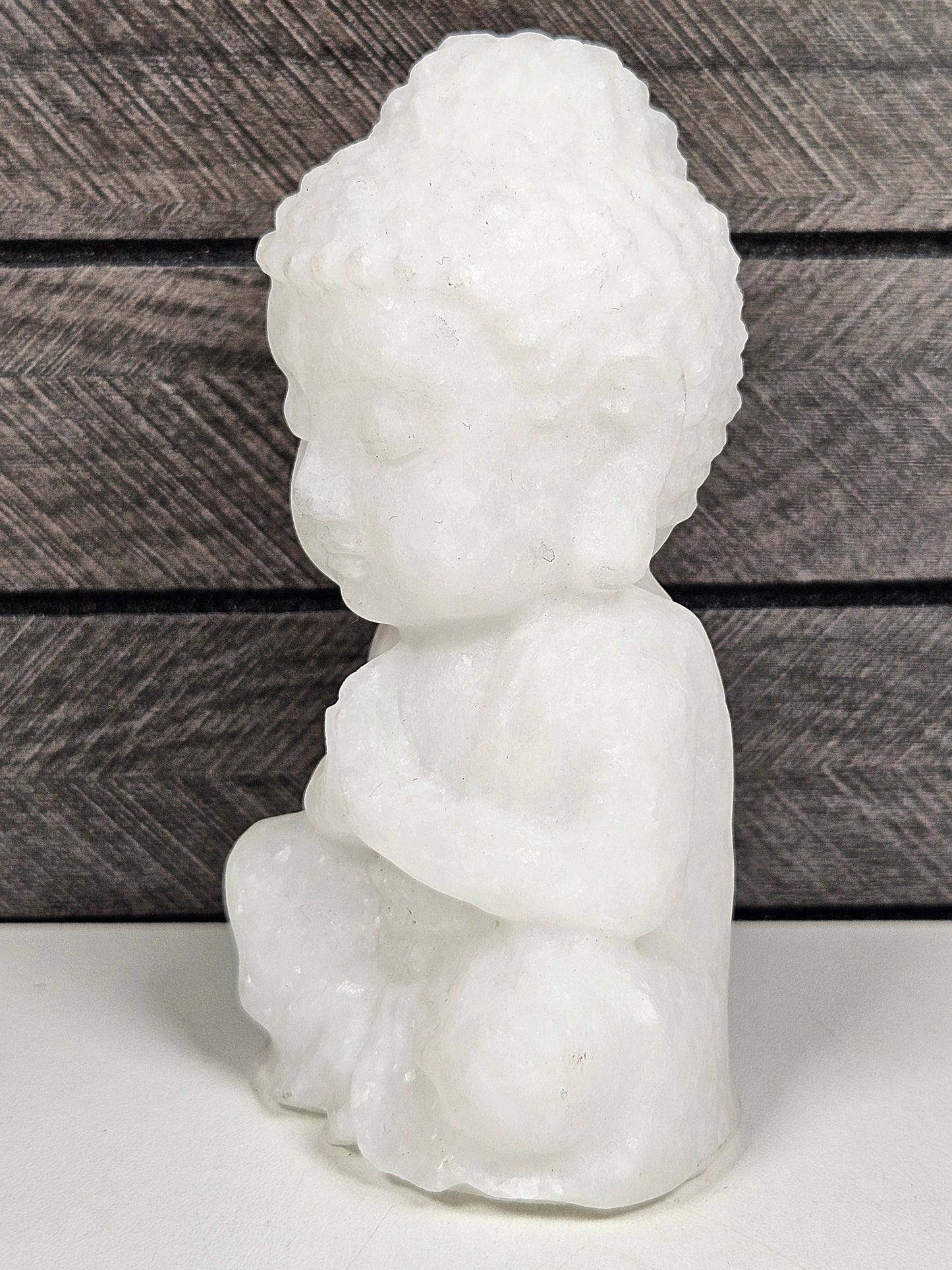 Witte Jade Buddha 446 gram