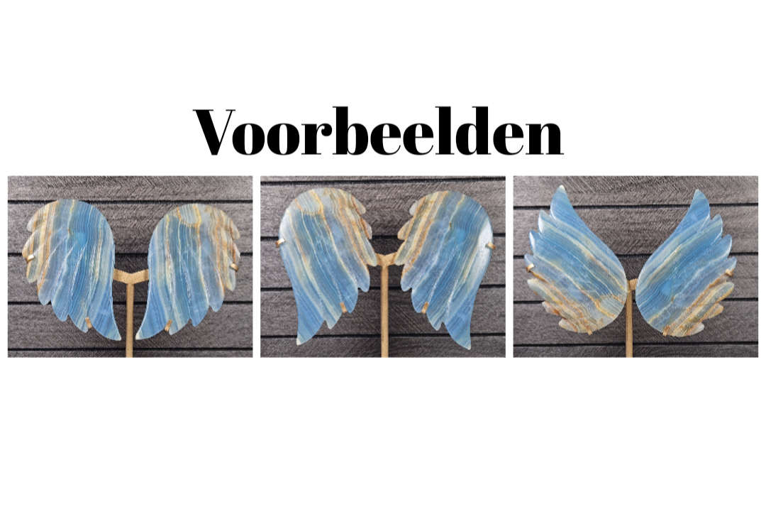 Roze agaat engelenvleugels nr42