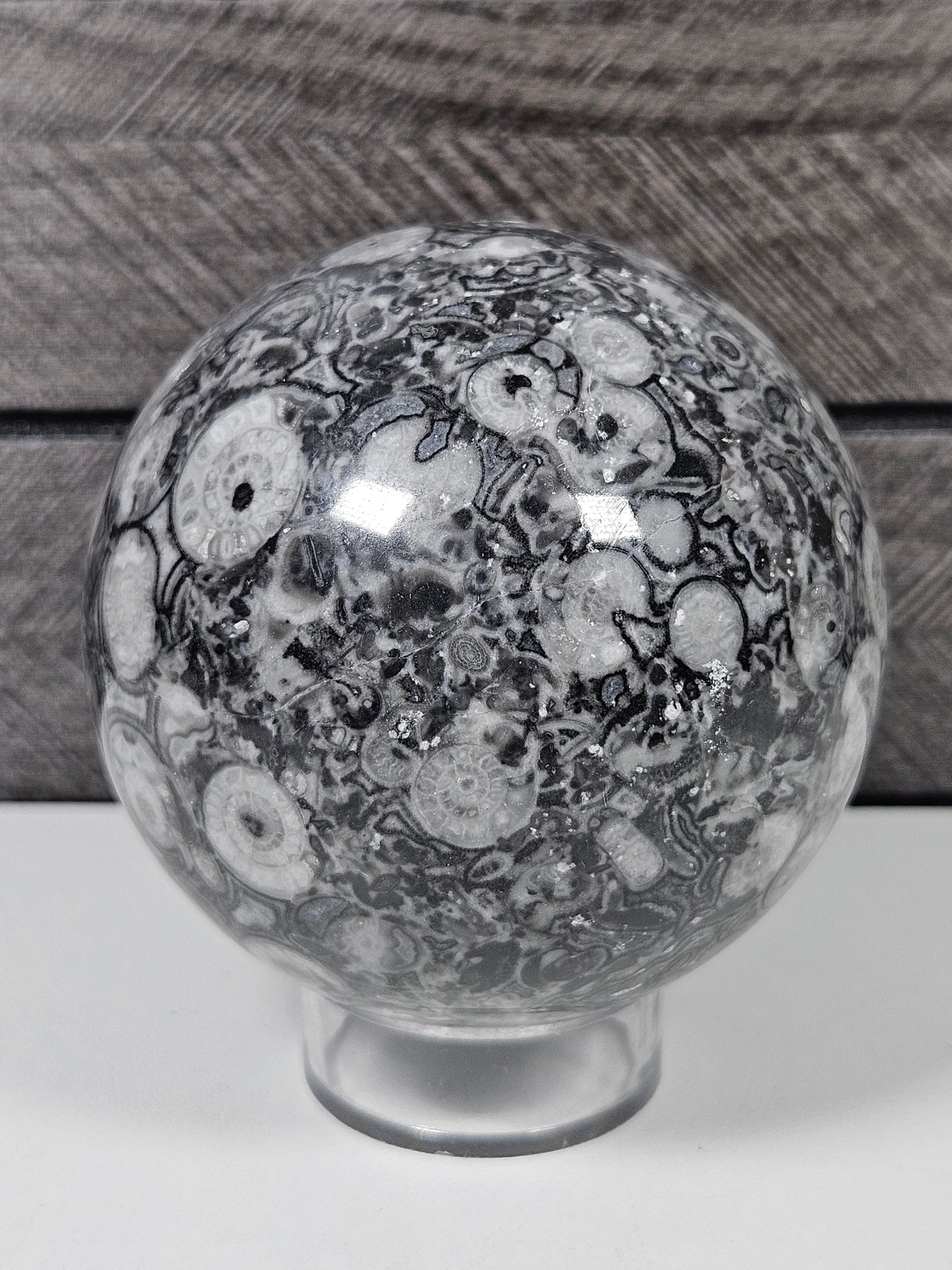 Fossiel jaspis bol 408 gram