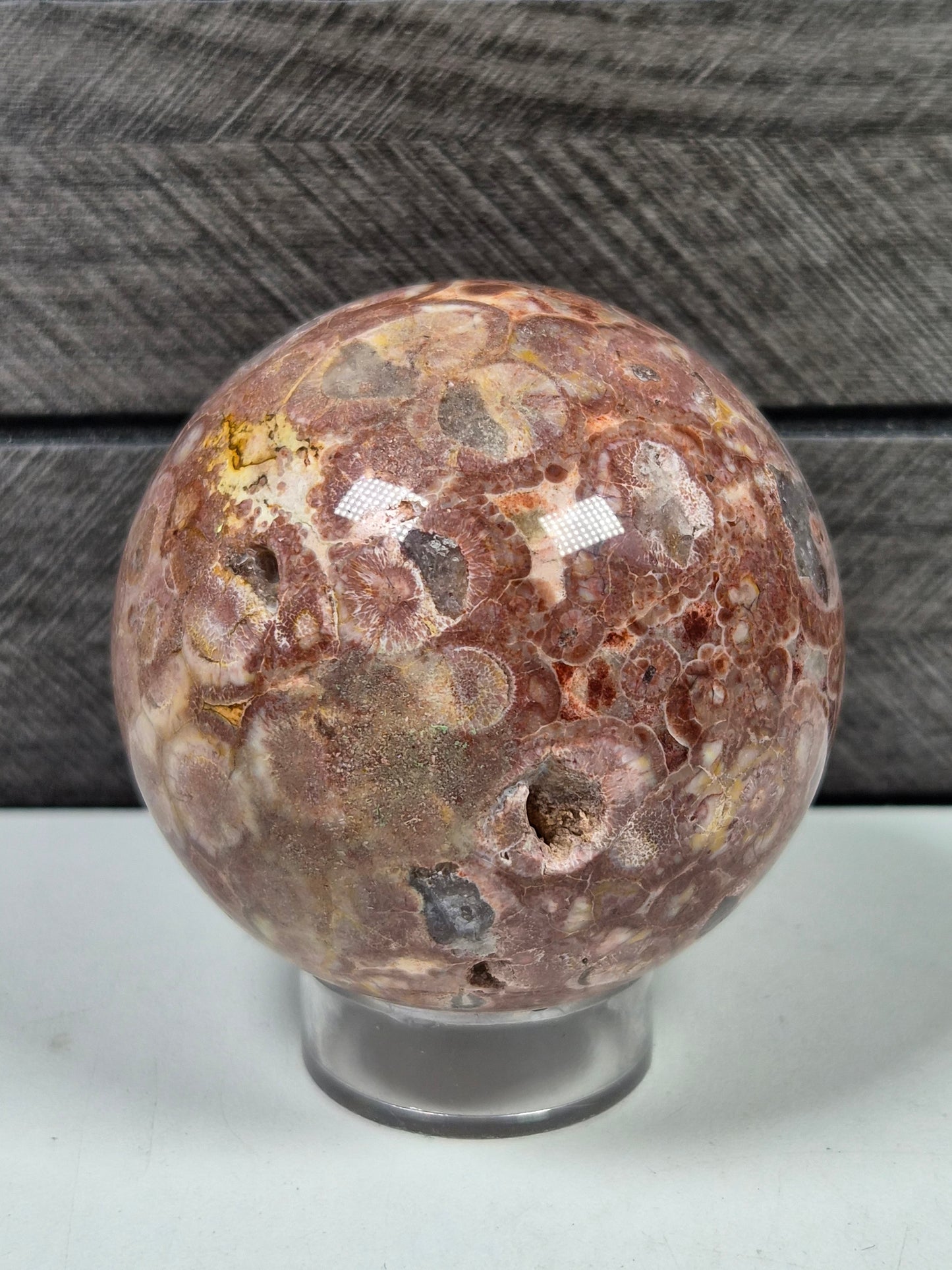 Orbiculair Indiaans Ryoliet bol 292 gram