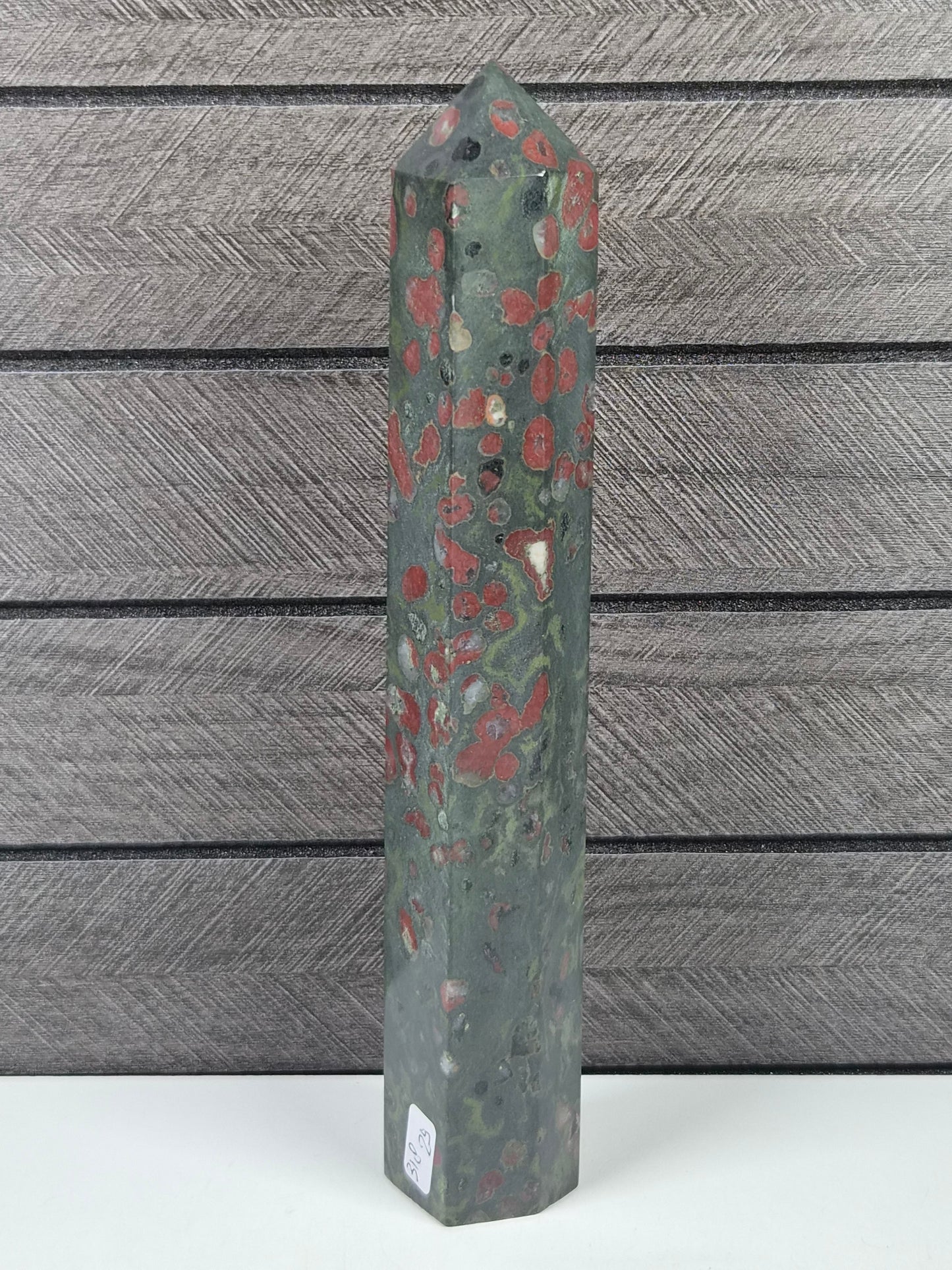 Pruimenbloesem Jaspis toren 318 gram