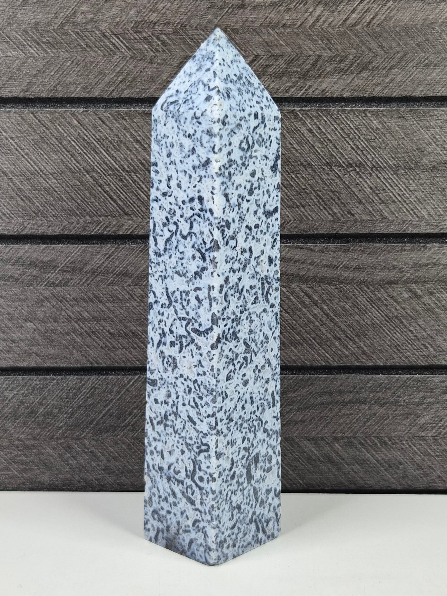 Blauwe Agaat toren 294 gram