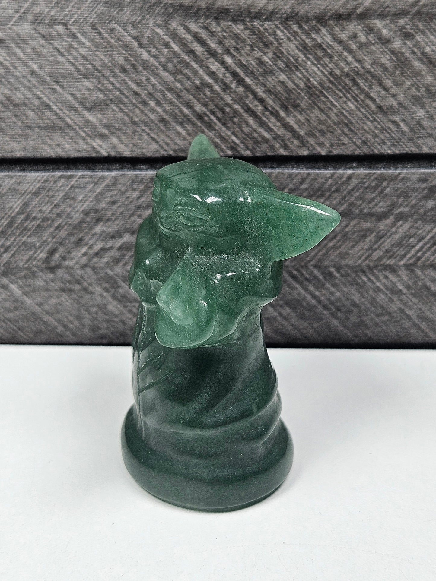 Groene aventurijn Yoda