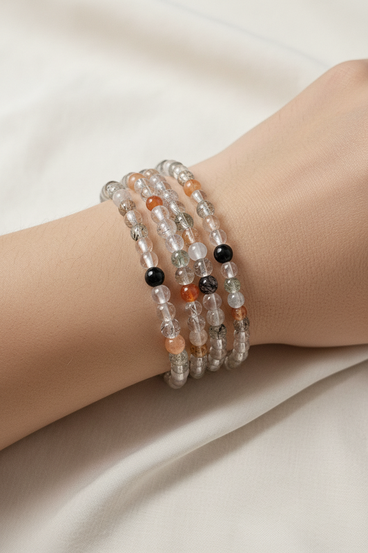 Rutiel mix armband 3mm