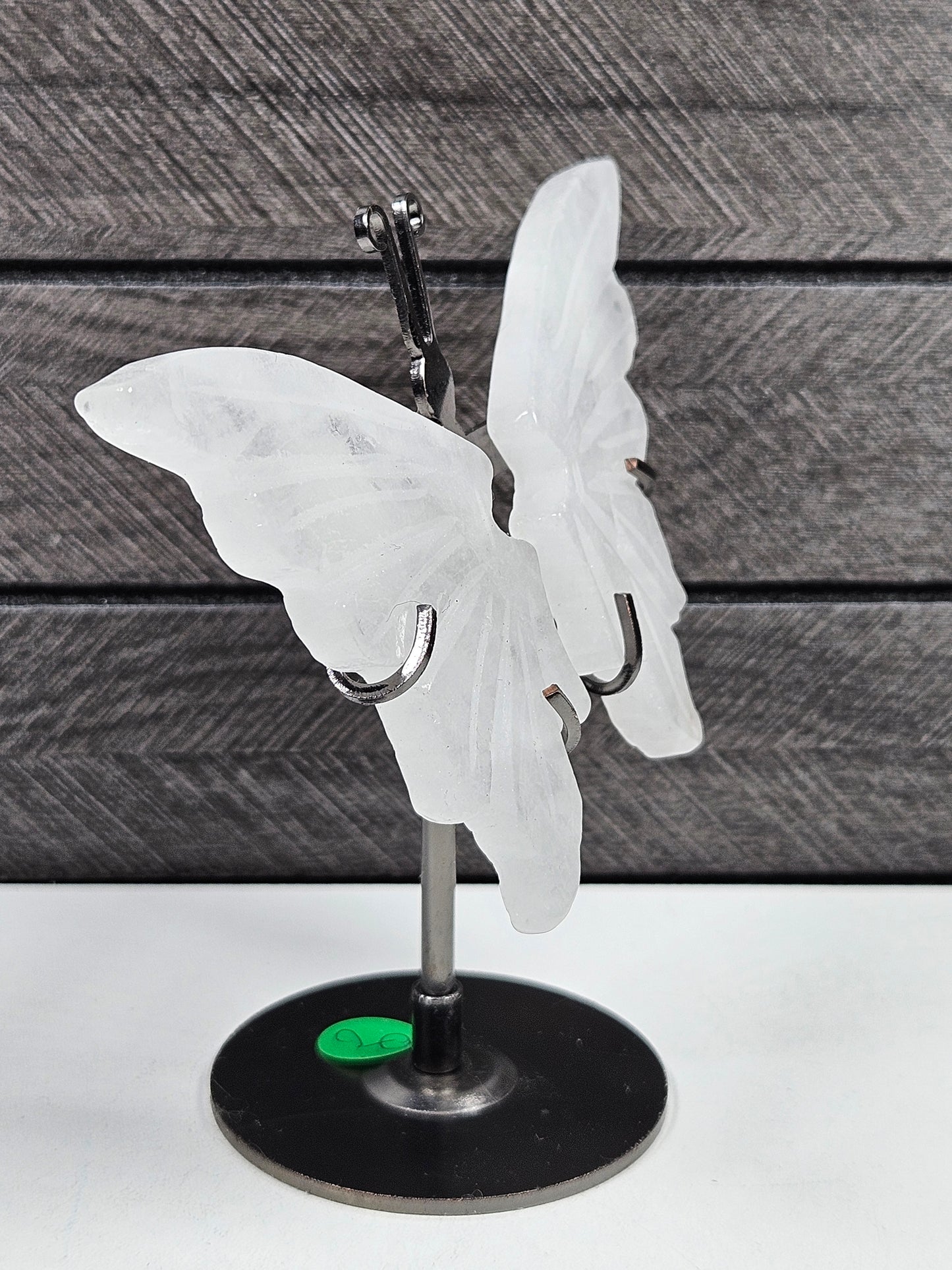 Bergkristal (melkkwarts) vlinder Q6