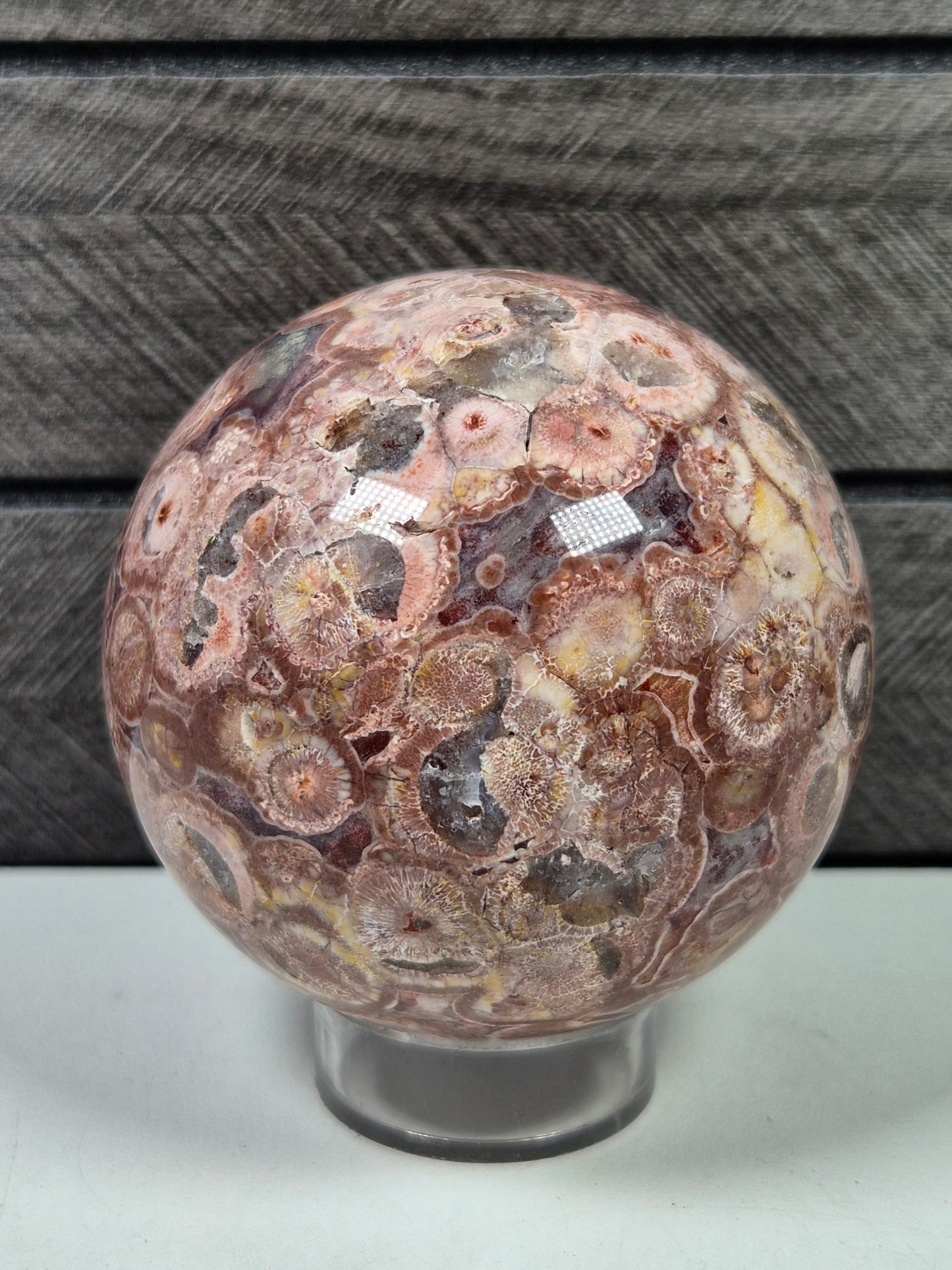 Orbiculair Indiaans Ryoliet bol 386 gram