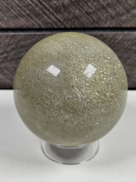 Sage Aventurijn/Mica bol 260 gram