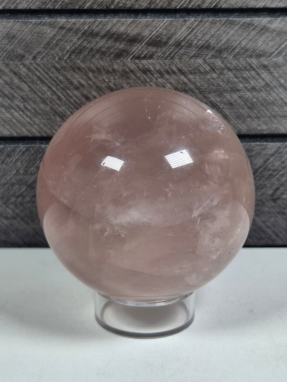 Rozenkwarts met Starflash bol 368 gram
