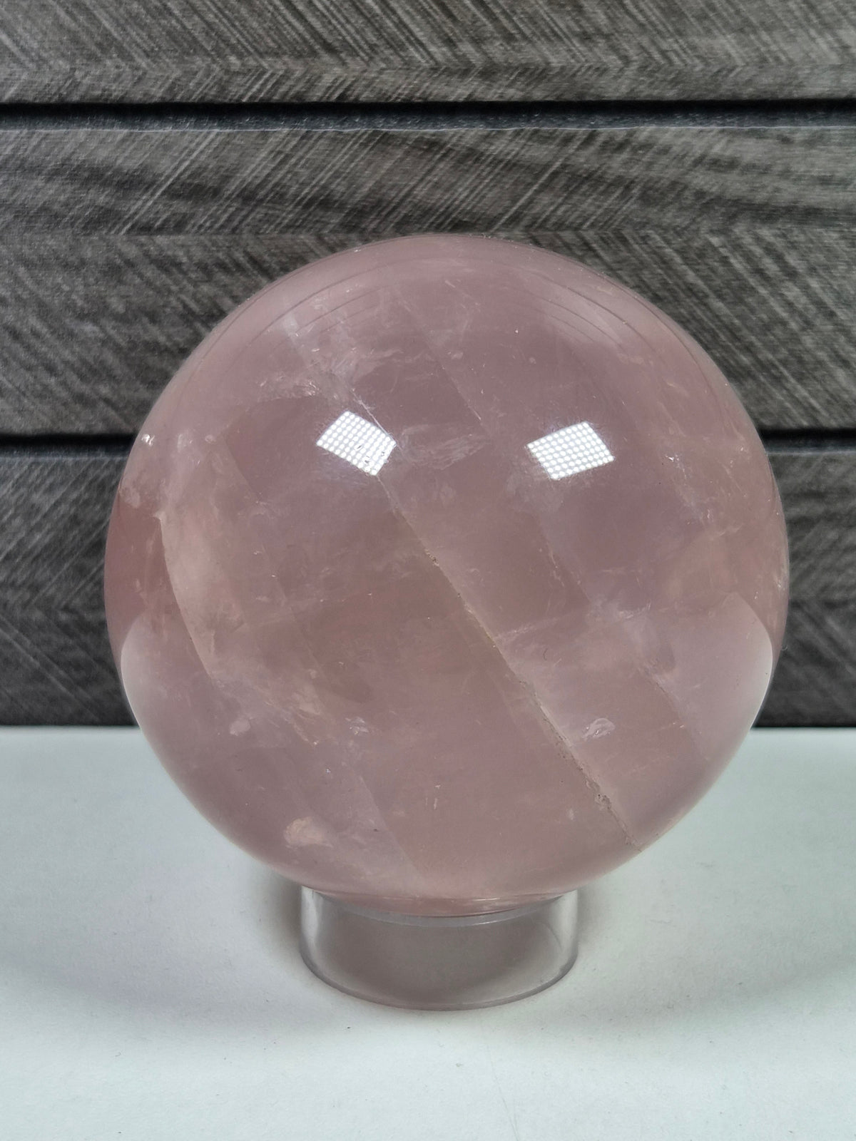 Rozenkwarts met Starflash bol 558 gram