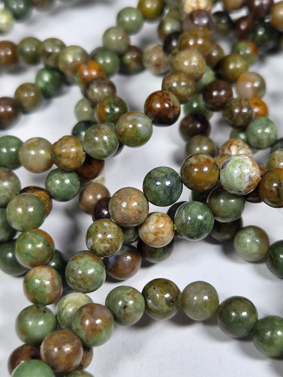 Groene Opaal armband 6mm