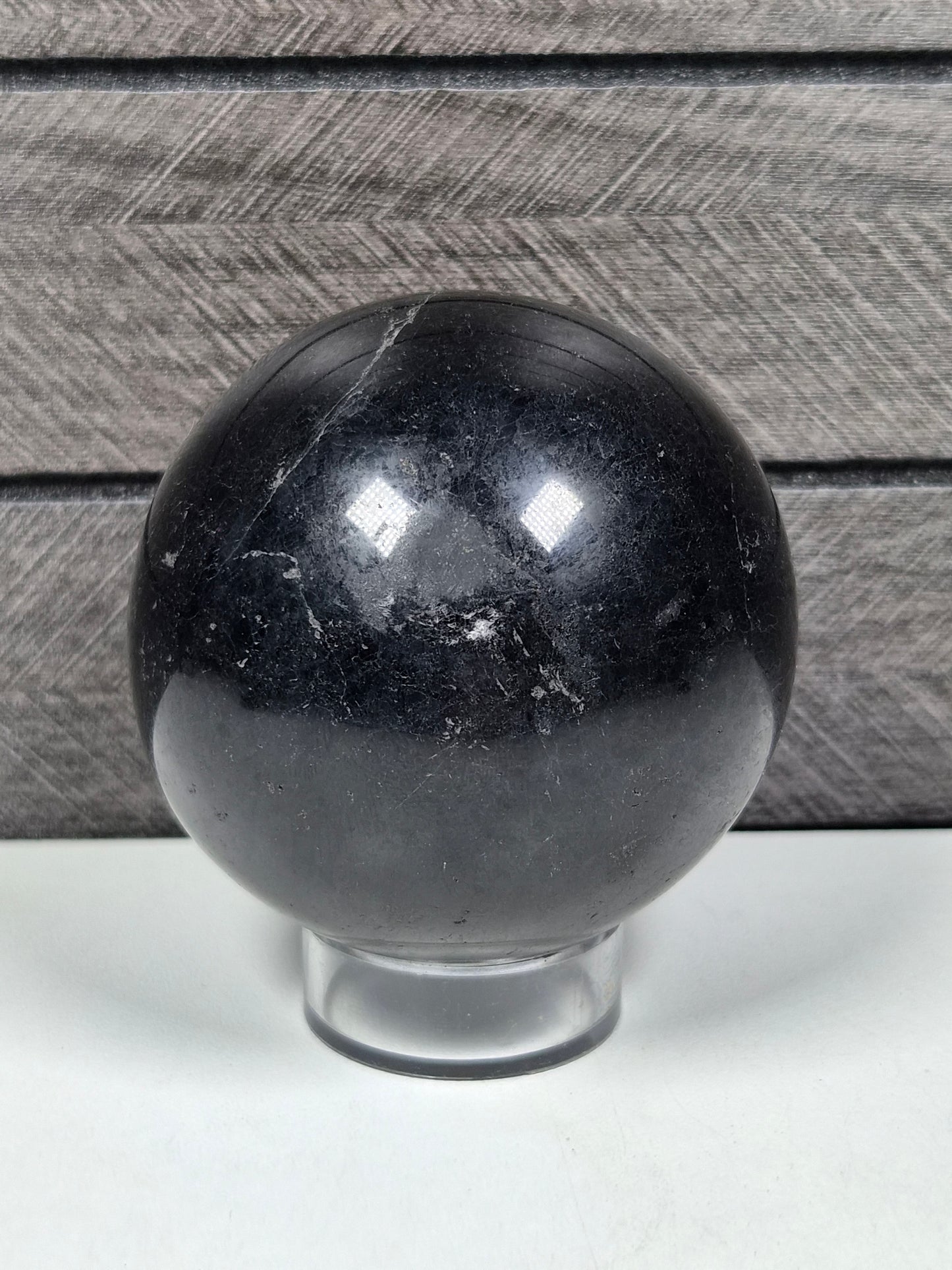Zwarte Toermalijn bol 416 gram