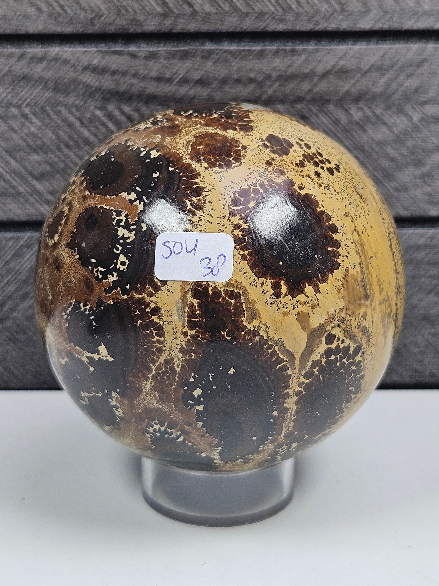 Landschap Jaspis bol 504 gram