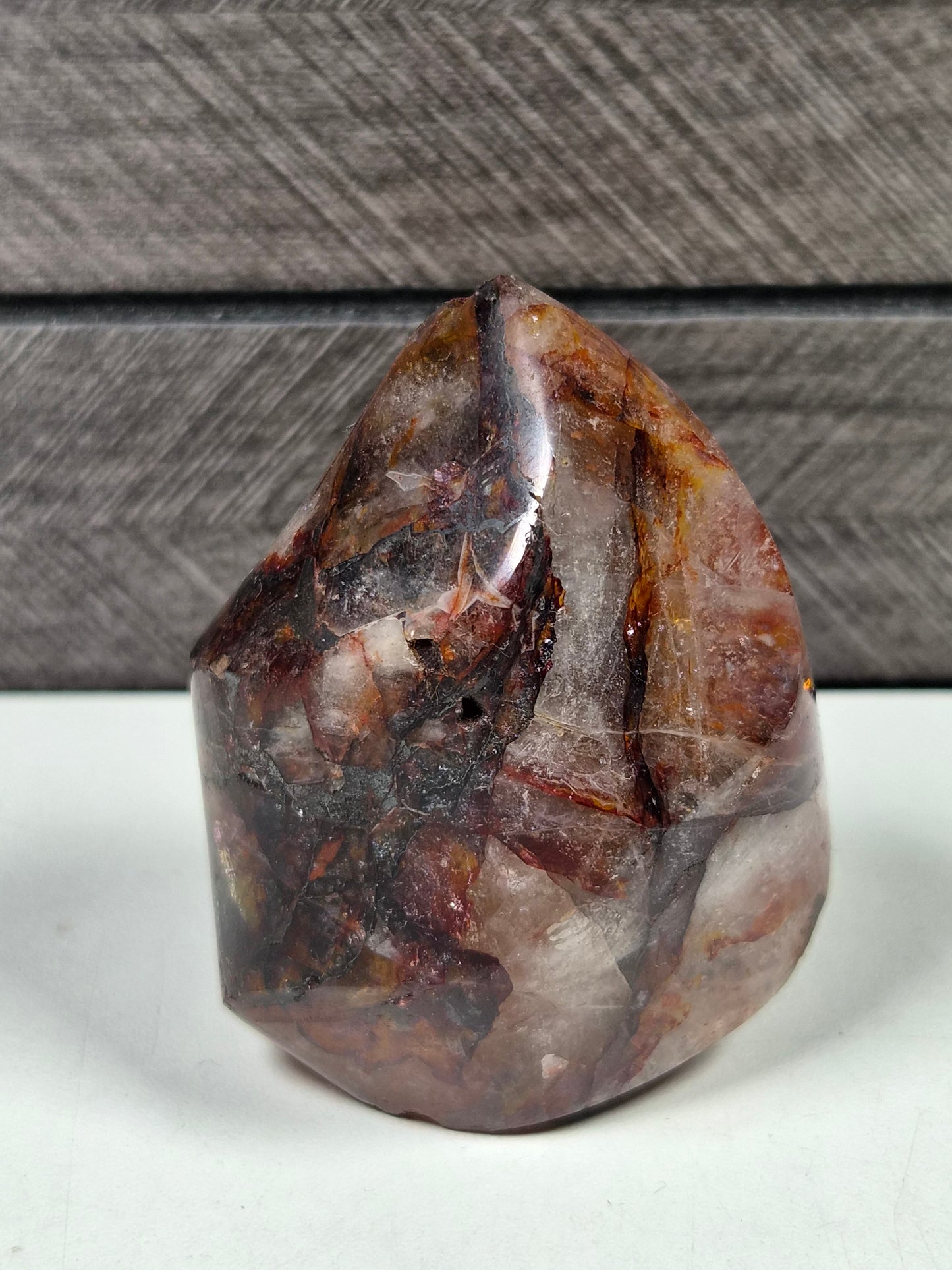 Vuurkwarts sculptuur 176 gram