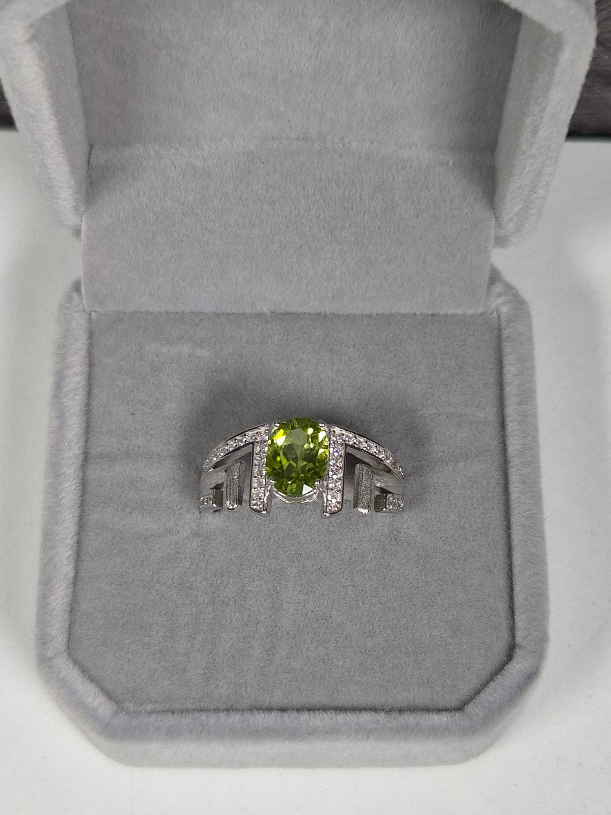 Perdioot s925 (zilver) verstelbare ring nr82
