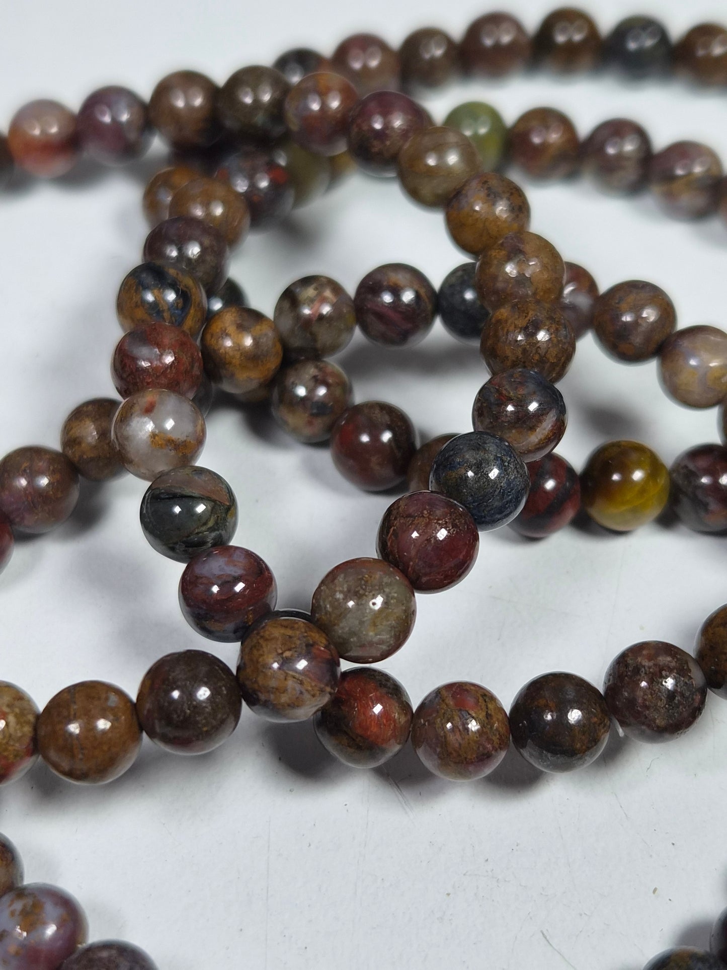 Pietersiet armband 6mm
