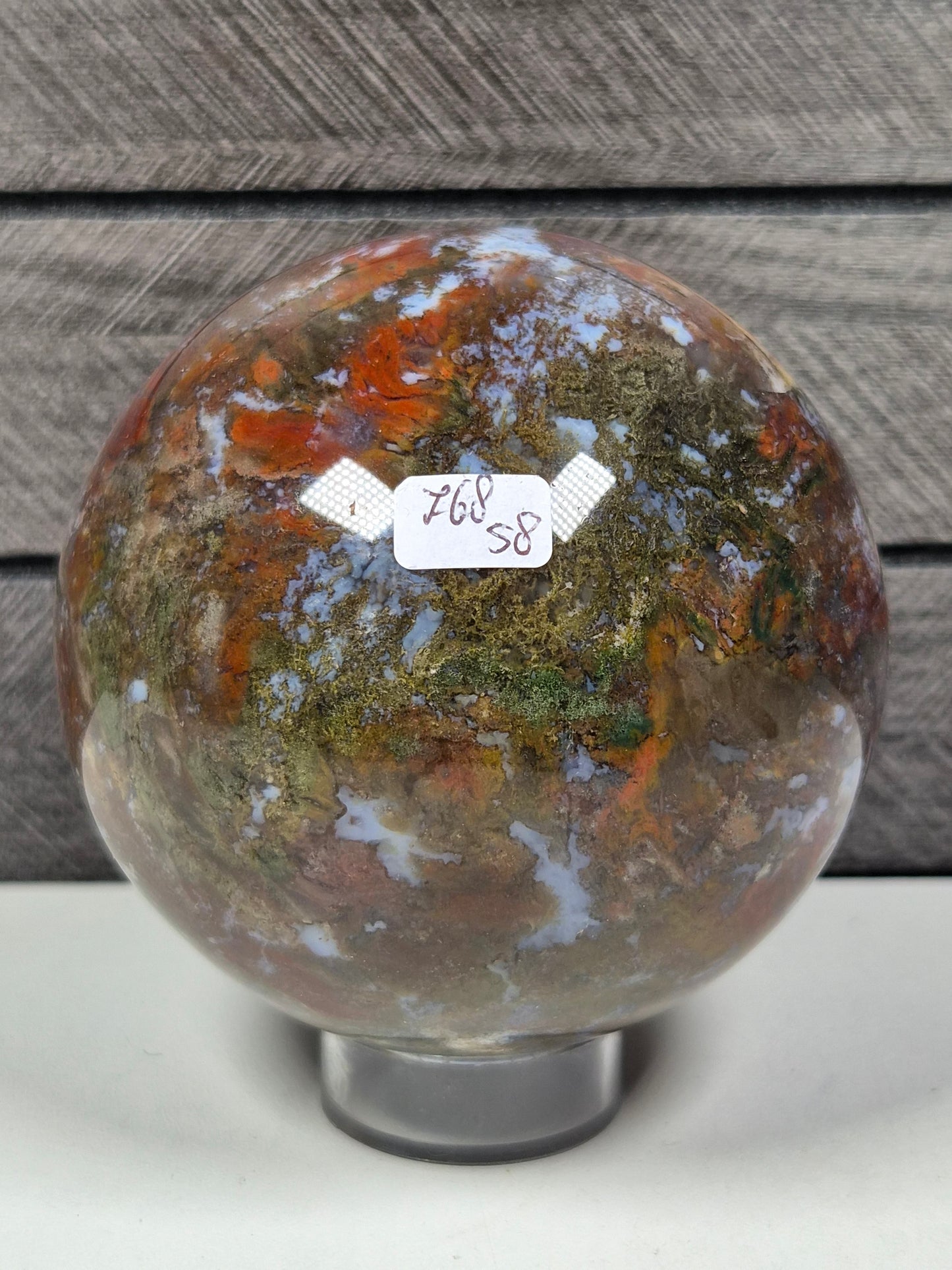 Oceaan Jaspis bol 768 gram
