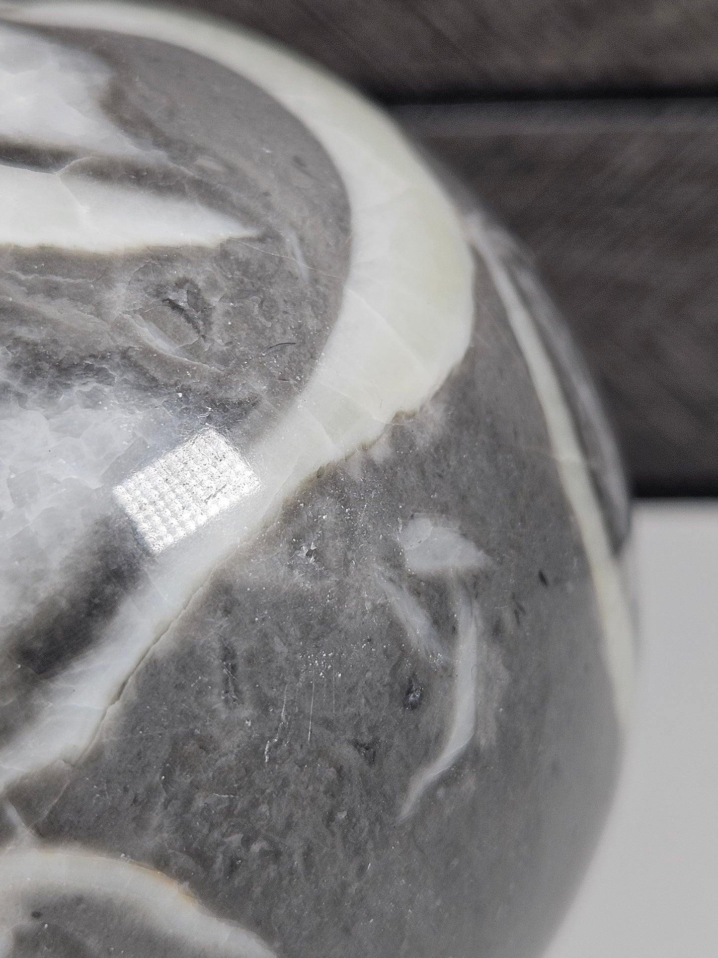 Sea Shell Jaspis bol 556 gram