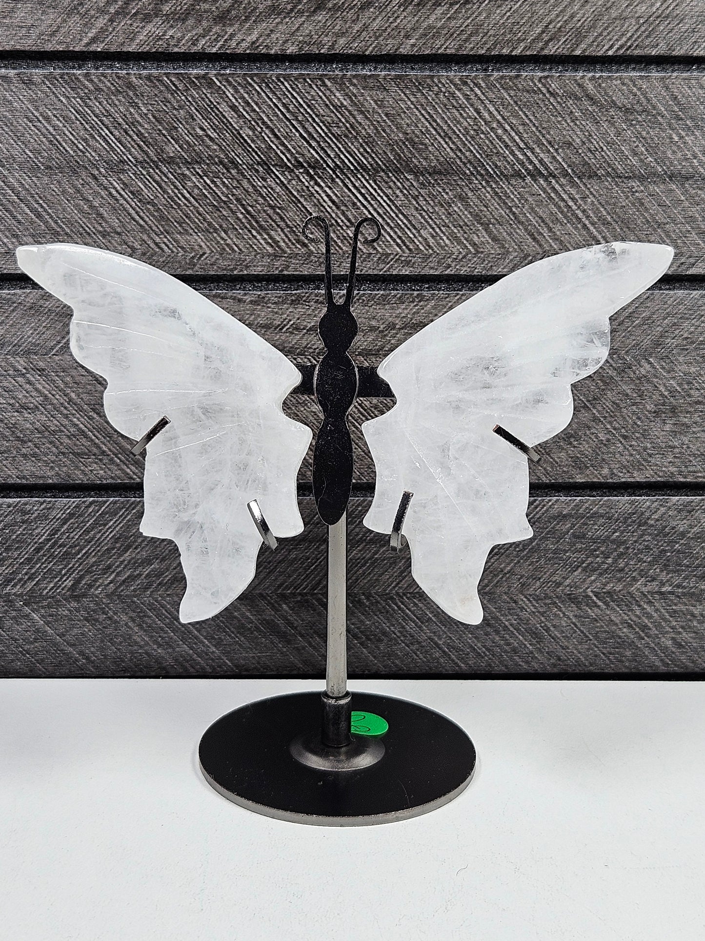 Bergkristal (melkkwarts) vlinder Q6