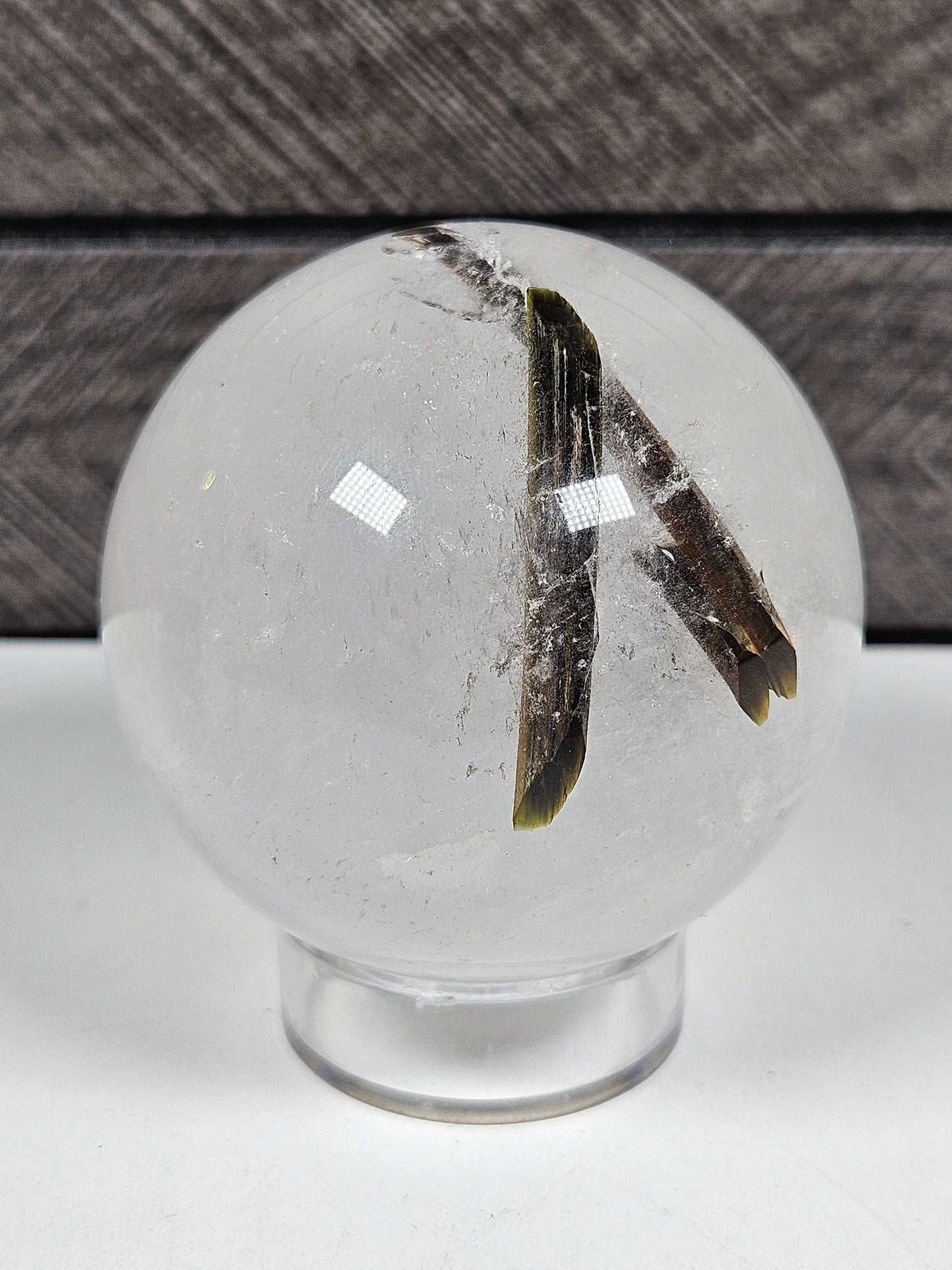 Zwarte toermalijn in kwarts 232 gram