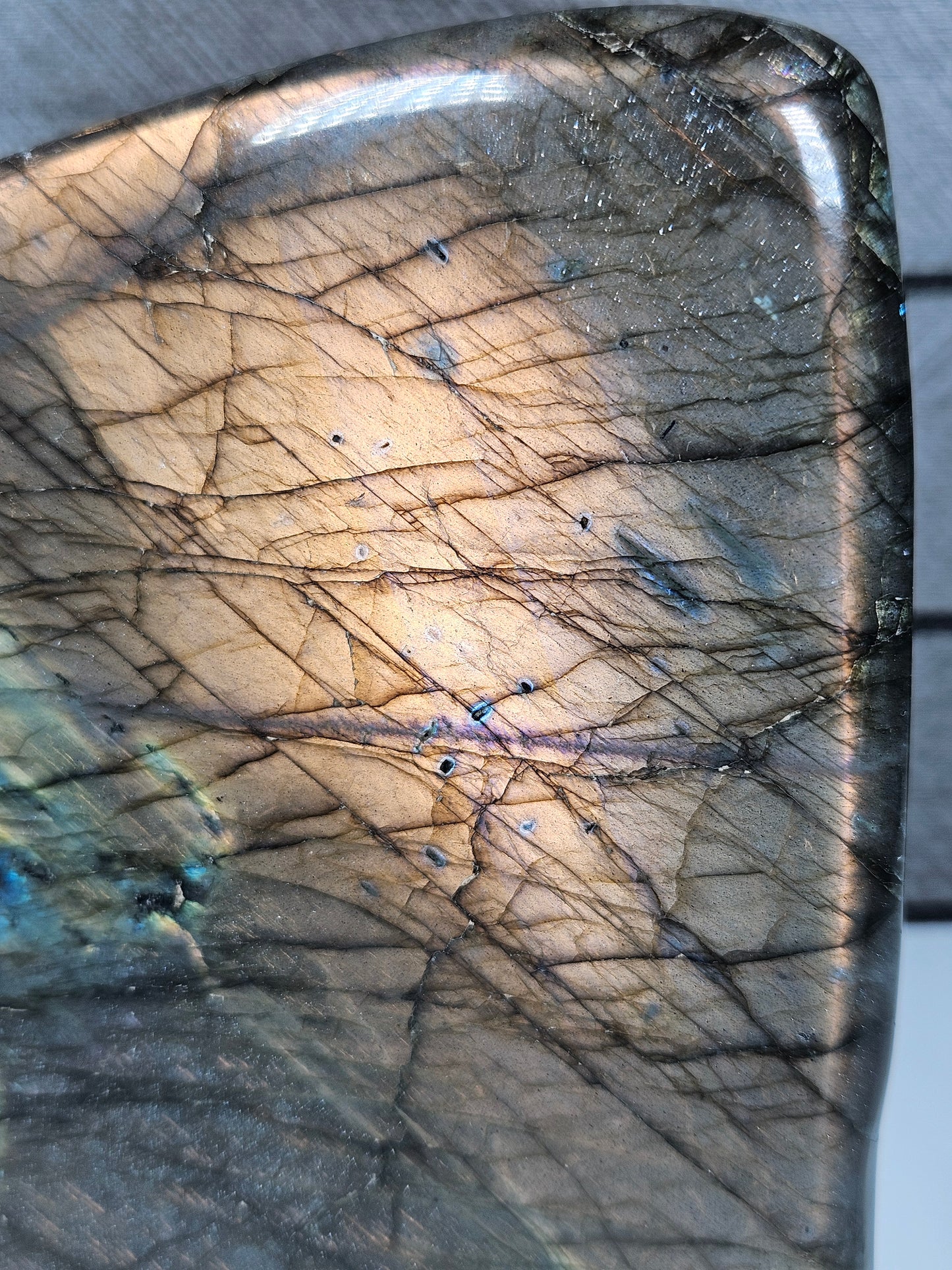 Labradoriet sculptuur 1452 gram